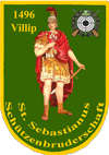 Wappen St. Sebastianus Schützenbruderschaft Villip e.V. vor 1496