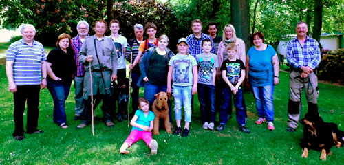 Gruppenfoto Wanderung